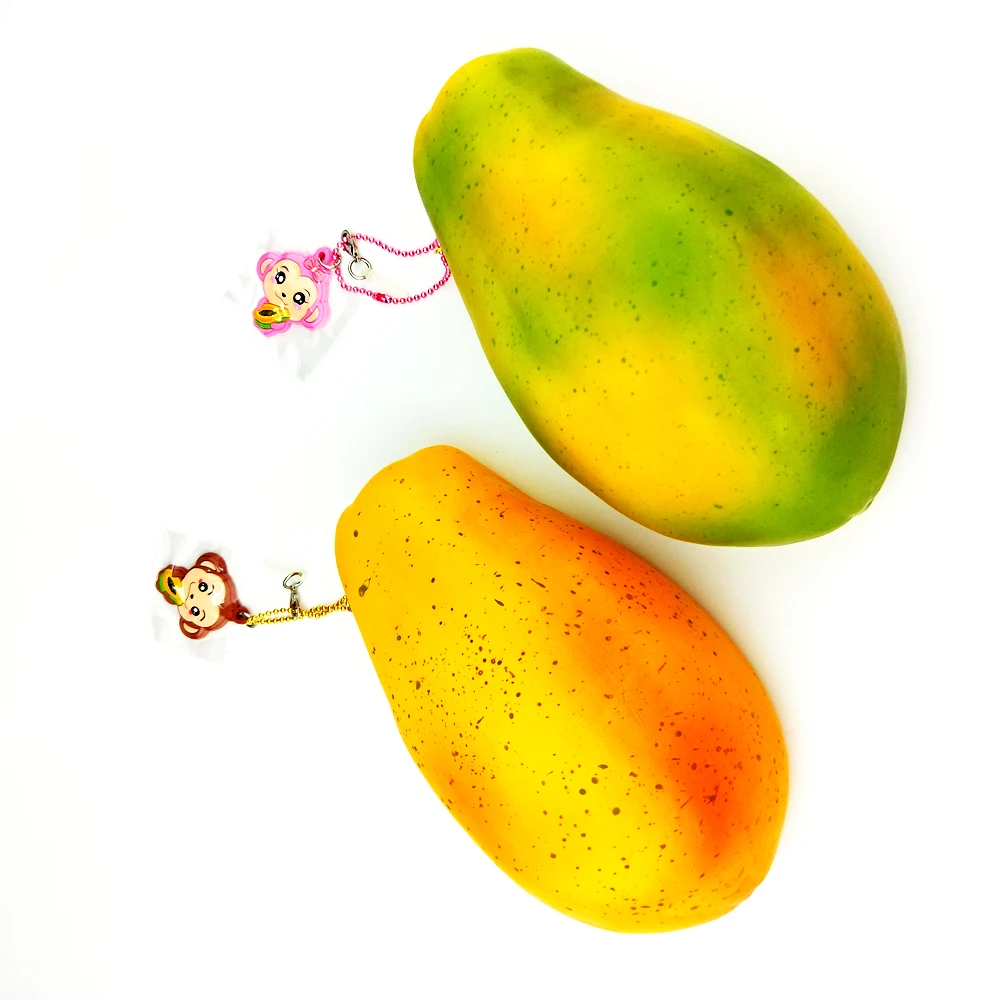 Игрушка антистресс Punimaru Squishy Giant Papaya медленно восстанавливающая форму игрушка