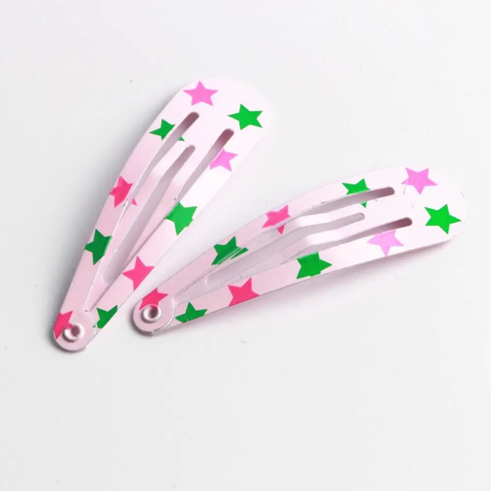 20/40 Pcs/Lot Hair Clips Candy Color Dripping Hair Clip Princess Barrette Korean Hairclip Cartoon Headdress Hairpins for Girls