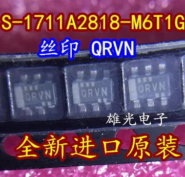 10 шт./лот S-1711A2818-M6T1G QRVN SOT23-6