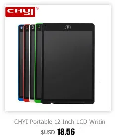 CHYI 10 дюймов ЖК-планшет для письма электронные цифровые графические планшеты детский блокнот сенсорная панель для рукописного ввода доска для рисования