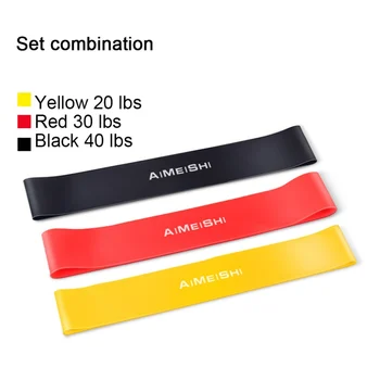 

Best Latex Resistance Loop Bands Resistance Exercise Bands Home Fitness Stretching Strength Training Exercise Bands Legs Butt ZJ