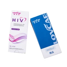 Hiv1 + 2 kit de teste de sangue hiv aids teste (99% exato) todo o sangue/soro/plasma em casa teste de privacidade suprimentos de saúde pessoal