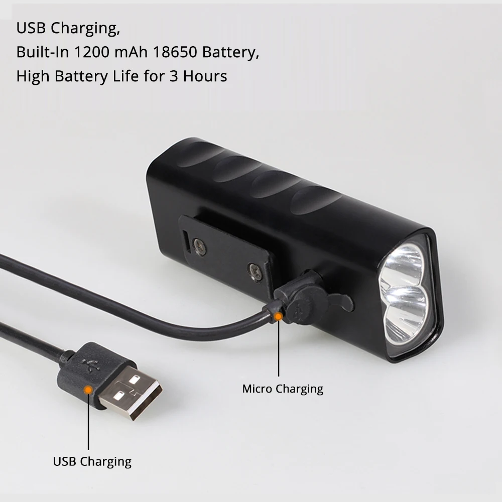 20000 люмен светильник для горного велосипеда USB Перезаряжаемый велосипедный