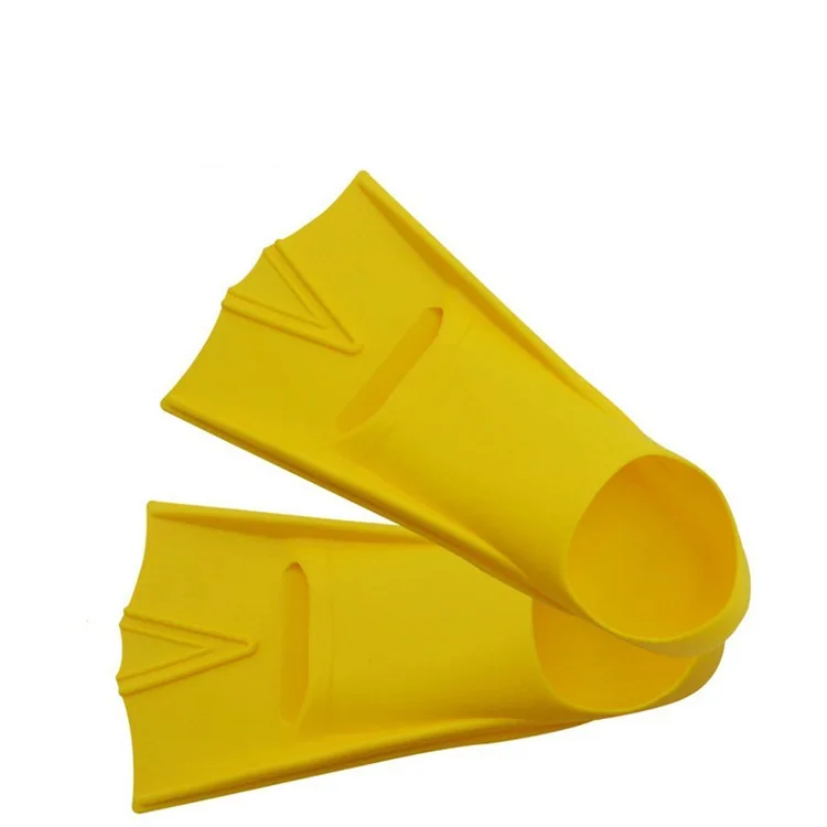 

Silica Gel Short Swim Fins Diving Flippers Adult Flippers Swimming Training Swim Fins Silicone Flippers Athletes Swim Fins