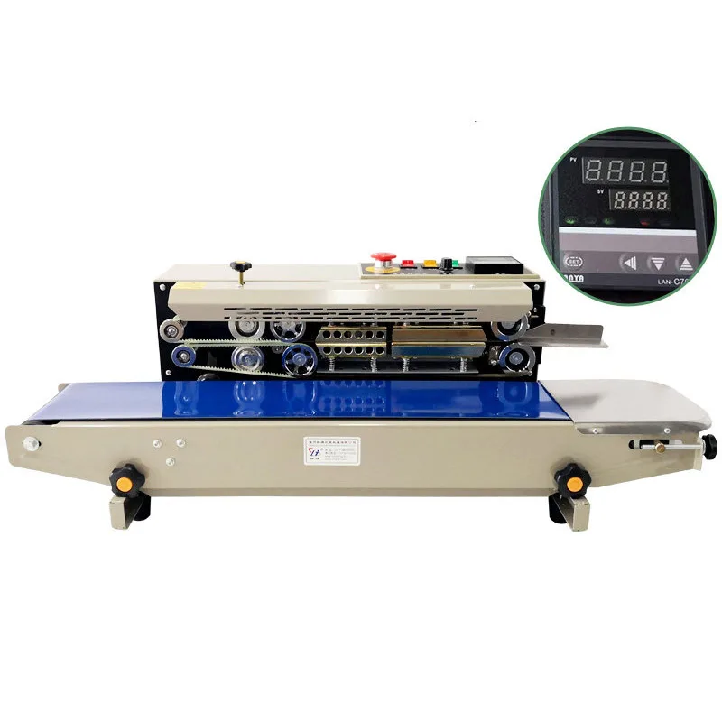 FR-900 вертикальная машина для непрерывной запечатывания пищевых пакетов автоматическая упаковочная машина для полиэтиленовой пленки вспомогательное оборудование печатная машина