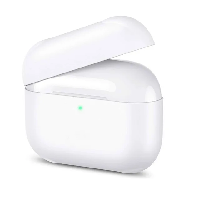 Белый Силиконовый чехол для наушников для Airpods Pro, мягкая Беспроводная bluetooth-гарнитура, защитный чехол для Airpods-с крючками, с защитой от потери - Цвет: Белый