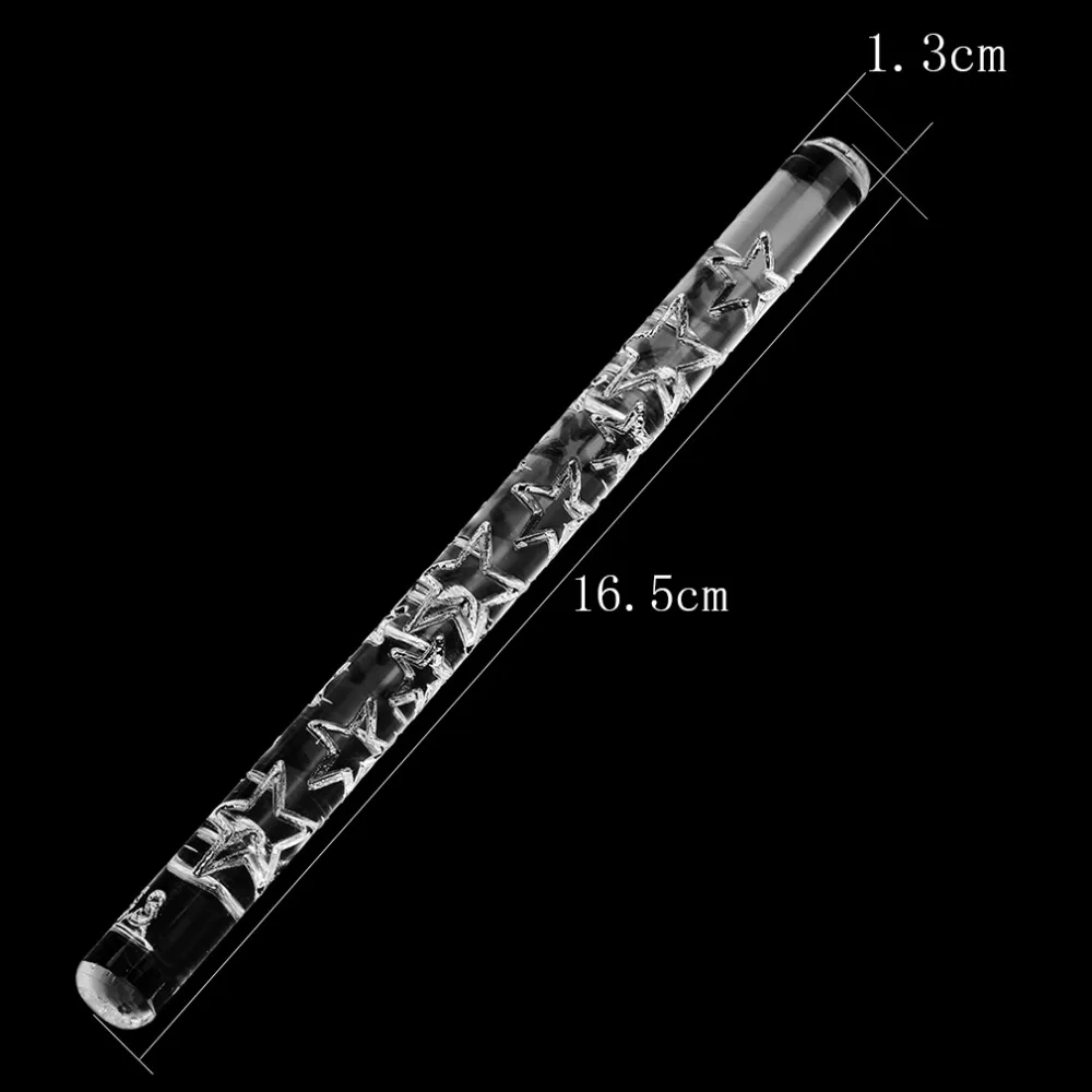 

Transparent Stars Shape Decorative Rolling pins,embossing Rolling pin,cake Decor Tools Rolling Fondant Fondant Roller Free Ship