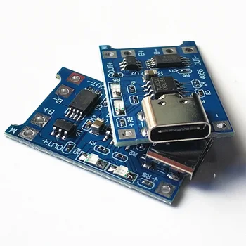 

Micro Mini USB type c 5V 1A 18650 TP4056 Lithium Battery Charger Module Charging Board Without Protection Dual Functions