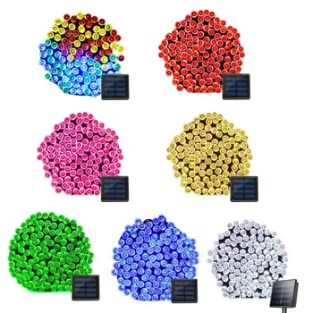 

HNGCHOIGE 200 LEDs Solar String Light 8 Modes Eco Friendly Waterproof Outdoor Indoor Decor