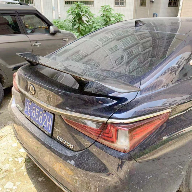 Автомобильные аксессуары GT Стиль углеродного волокна задний спойлер багажника подходит для Lexus ES250 ES300 ES350 2013-UP