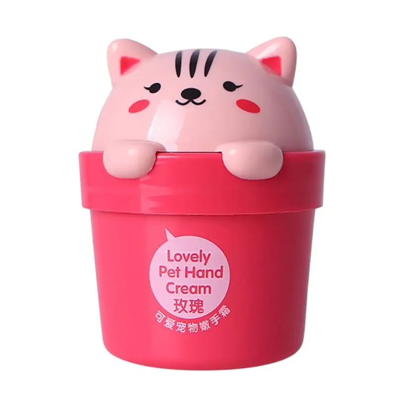 

Whitening Nourishing Hand Lotion Skin Cream Anti-chapping Hand Cream New Lovely Cartoon Cat Hand Cream