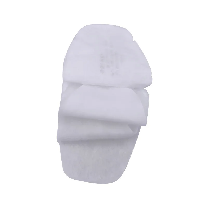 10-Pack Replaceable Cotton Filters for Gas Dust Mask Accessories