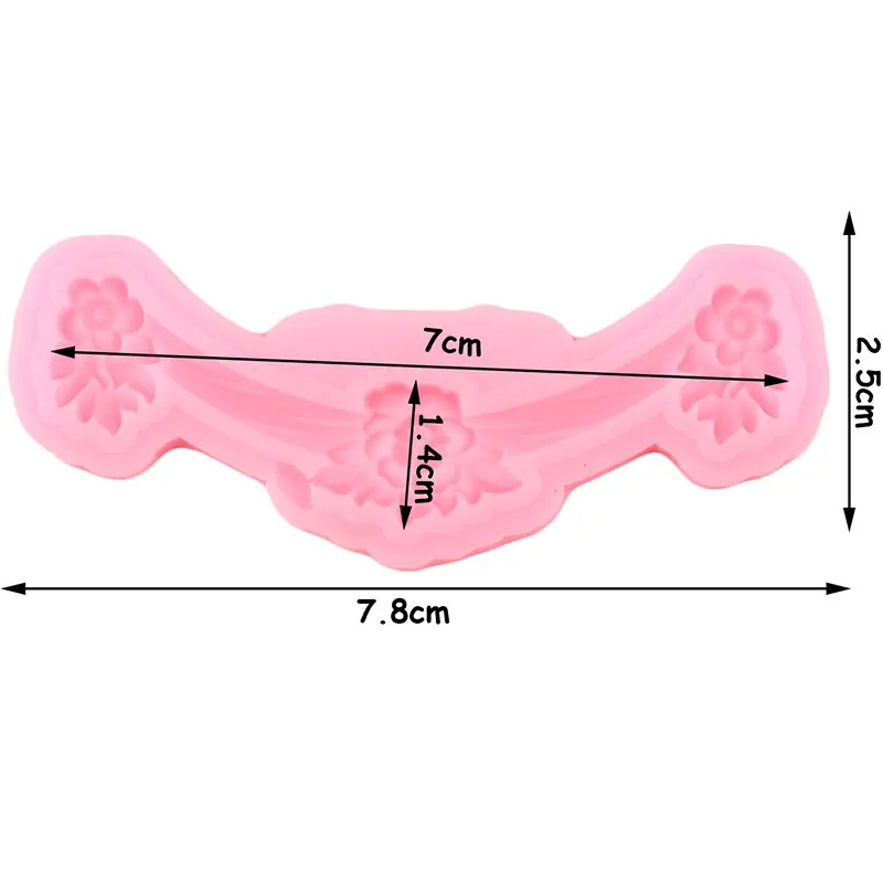 Sugarcraft цветок силиконовые формы для выпечки Плесень Свадебный кекс помадка торт украшения инструменты Конфеты Форма для шоколада формы для мастики