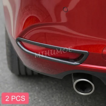

For 2019 2020 Mazda 3 Sedan (BP) Rear Bumper Refelctor Fog Light Cover Surrounds
