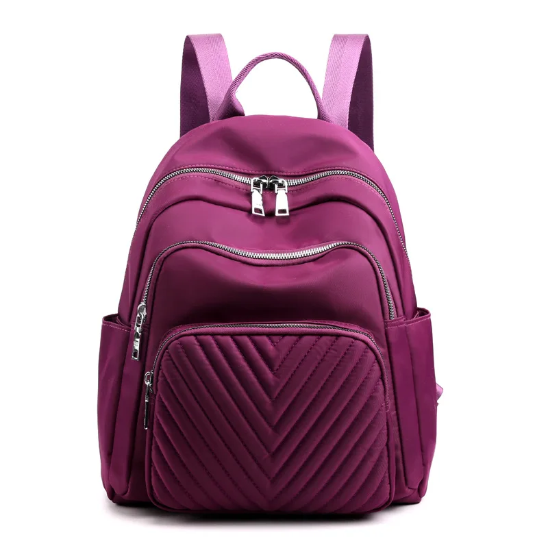 

Original girl striped waterproof nylon bag Female Sac A Do Women Mochila Escolar Feminina Multifunction School Girl backpack