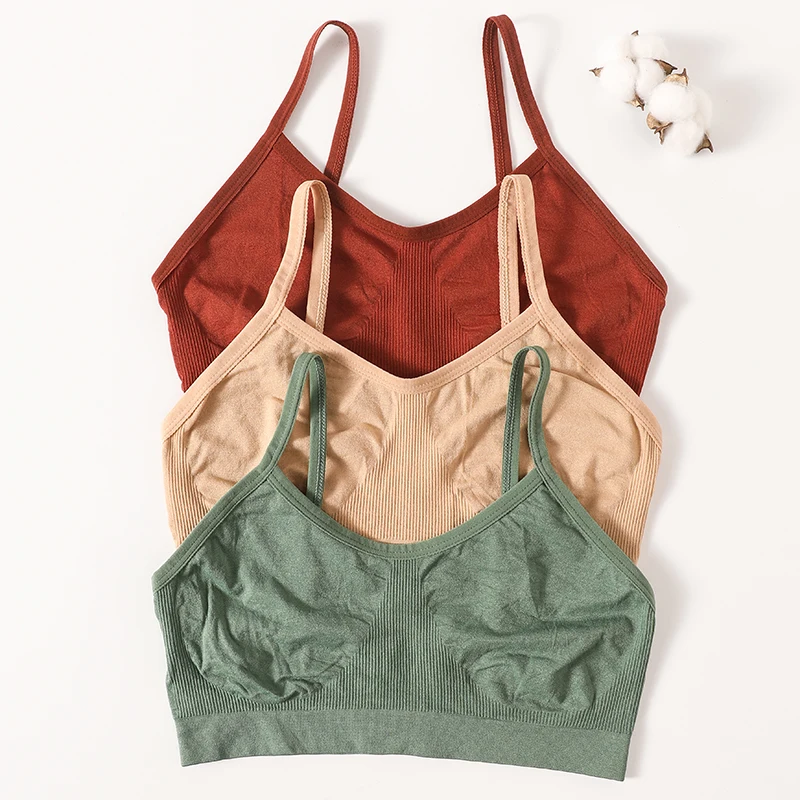 Reggiseno Sportivo Sykooria Donna - Senza Cuciture, Imbottito, Schienale Incrociato - Foto 7