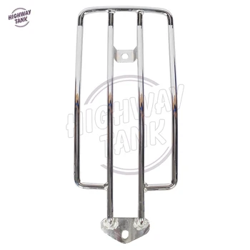 

Motorcycle Solo Seat Luggage Support Shelf Rack Case for Harley XL 883 1200 Sportsters 2004-2017