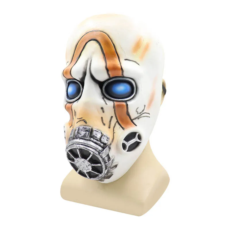 Игра Borderlands 3 Psycho»(«милый чудак» Bandit Косплэй маска осень уход за кожей лица ужас свет светодиодный Хэллоуин вечерние Опора латексные маски аксессуары