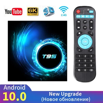 

T95 TV Andriod tv Box Android 10.0 4GB 32GB 64GB Quad Core Andriod box 1080P H.265 6K YouTube Media player 2GB 16GB Set top box