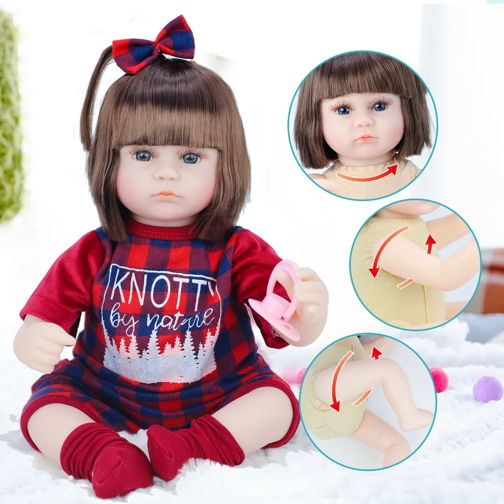 

Cross Border Reborn Dolls Model Baby Toys Parent and Child Interaction Pacify Sleep Environmentally Friendly Soft Silcone Ocean