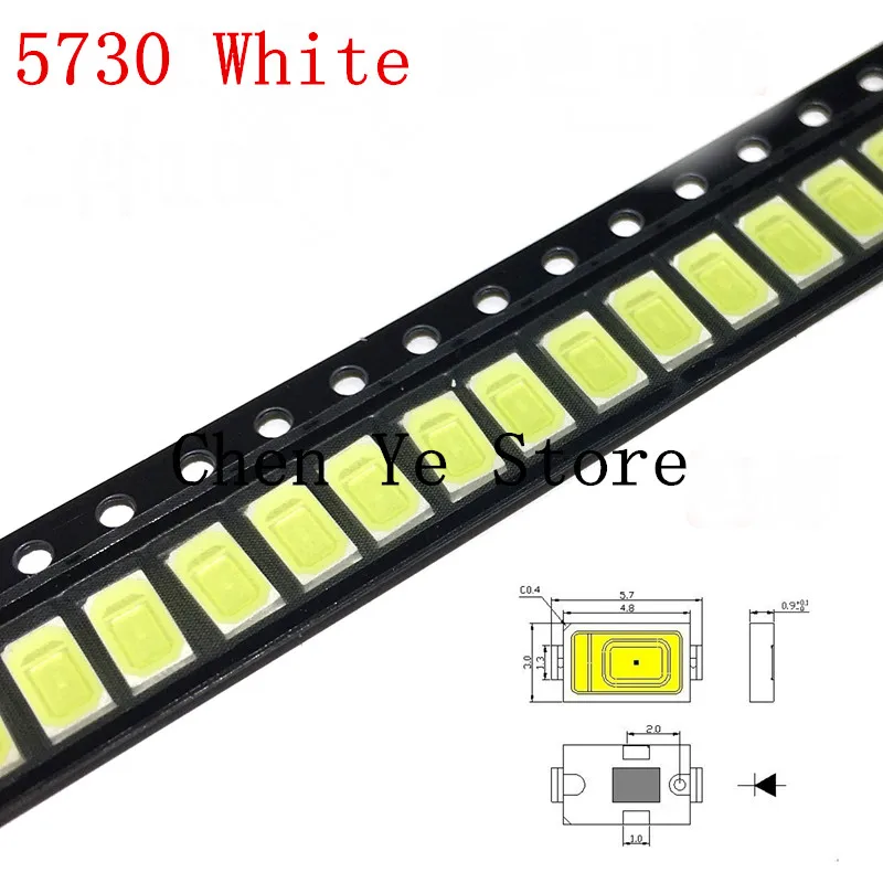 free-shipping-4000pcs-5730-cw-ww-05w-150ma-50-55lm-white-light-3000k-4000k-6000k-95000k-smd-5730-led-5730-diodes-32-34v