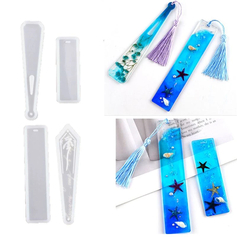 Silicone Epoxy Resin Mold Bookmark DIY Jewelry Making Tool Mould Handmade Crafts Silicone Epoxy Resin Mold Bookmark DIY Jewelry Making Tool Mould Handmade Crafts