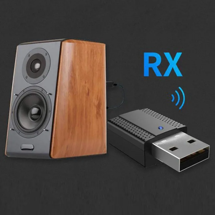 2 в 1 Bluetooth передатчик приемник USB беспроводной аудио адаптер BLE5.0 для мыши клавиатуры GK8899