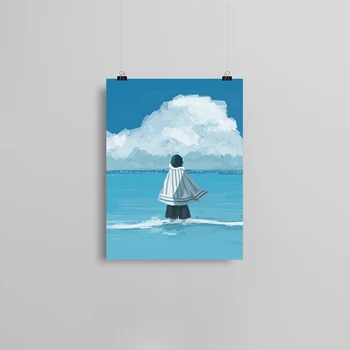 

Obanai Iguro Kimetsu no Yaiba anime Canvas poster Painting wall Art decor Living room Bedroom Study Home Decoration Prints