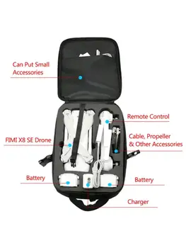 

Single Shoulder Bag Crossbody Storage Bags for FIMI X8SE Drone 28TE