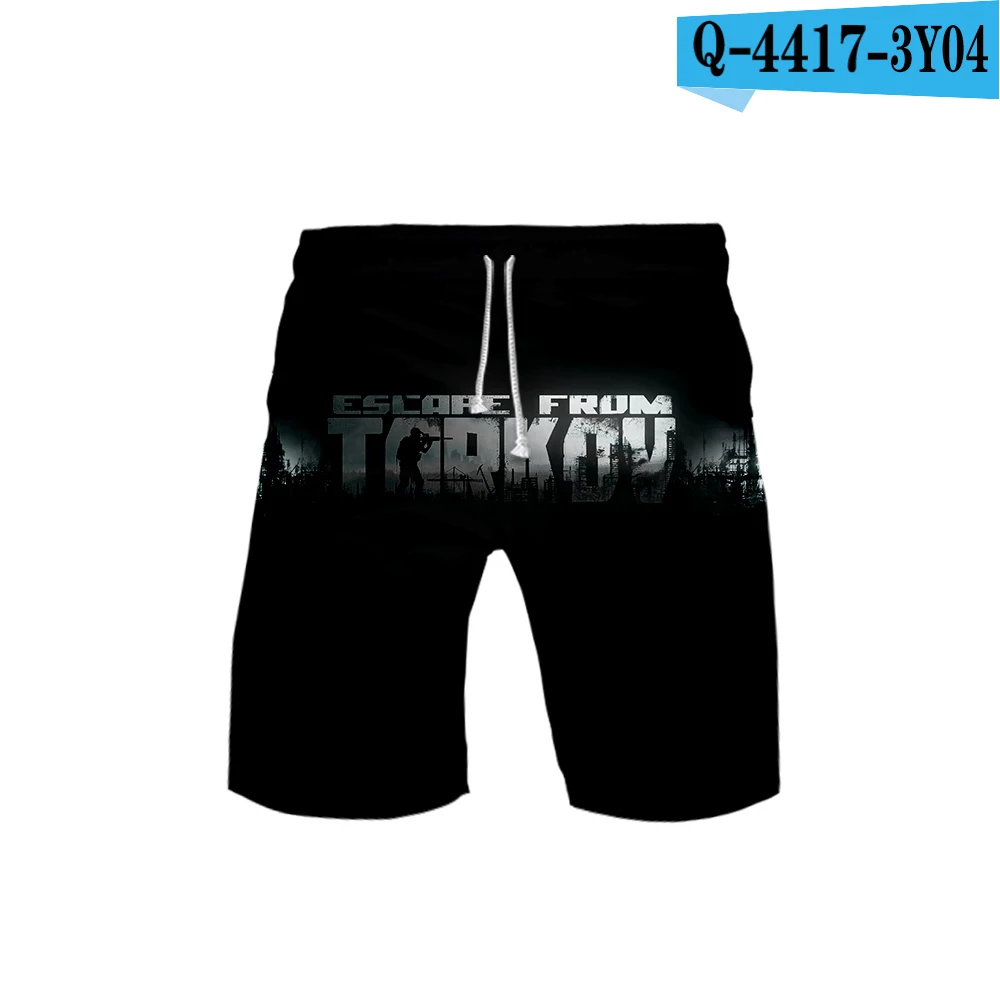 3D Casual shorts Мужские повседневные шорты Горячая игра Escape U Escape от тарков 3D пляжные шорты с рисунком для спортзала короткие брюки большие Beat шорты - Цвет: 3D Casual shorts