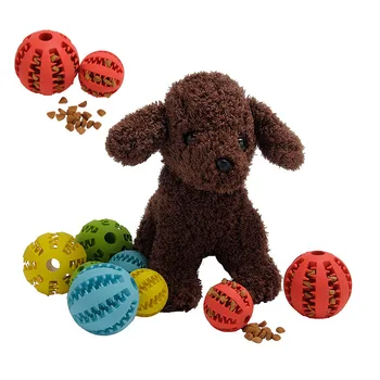 

Dog Toys Cat and Dog Rubber Leakage Ball Pet Dog Toy Ball BiteTooth Grinding Ball Dog Chew Toys Dog Chew Toy Small Dog Toys