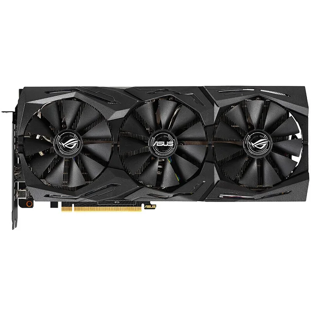 $US $951.95  ASUS ROG-STRIX-RTX 2070S-A8G-GAMING Desktop Game Graphics Card GDDR6 Support 4 screen output