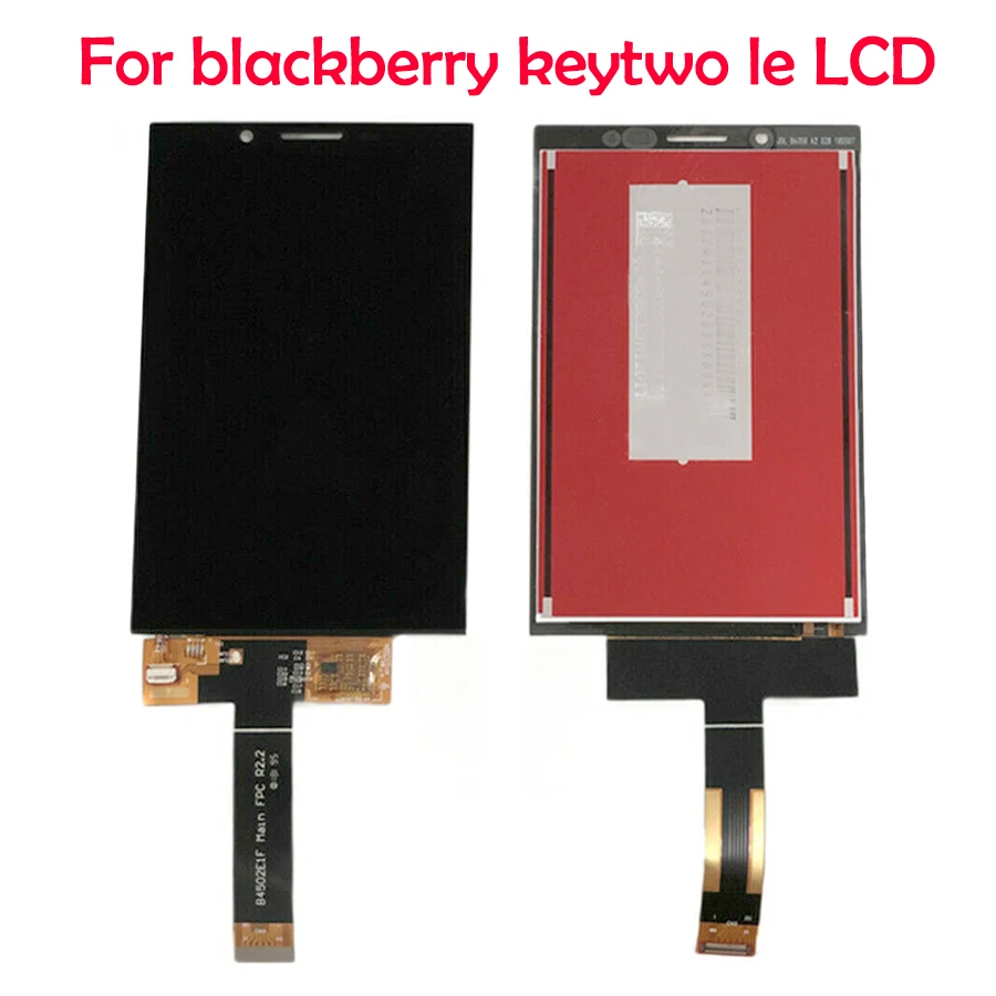 

JPFIX LCD Screen For Blackberry KEY2 LE BBE100 Touch Display Key2le Screen KeyTwoLE Replacement Assembly Parts 4.5" With frame