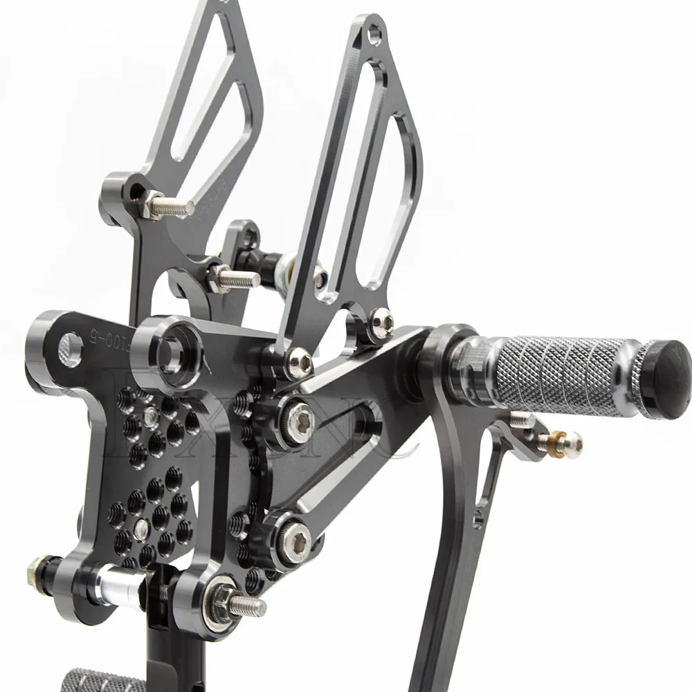 CNC алюминиевый мотоциклетный подножки задний Набор Rearset для Honda CBR300RR CBR 300RR 2011- Подножки подножки педали
