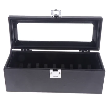 

Bangle Bracelet Jewelry Box Organizer Display Storage Case with Lock Black