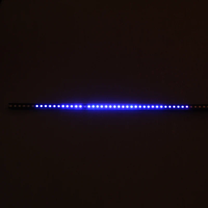 Высокая яркость Knight Rider освещение бар 5050 SMD 48 светодиодный 7 цветов 130 режимов 12 В с пультом дистанционного управления