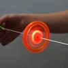 1pc Flash Pull Line Led Flywheel Hot Fire Wheel Glow Flywheel Whistle Creative Classic toys for Children Gift ► Photo 1/4