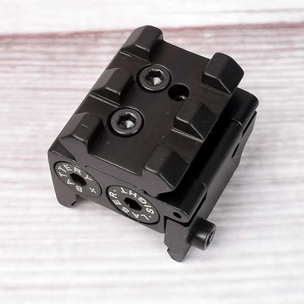 Red Dot Laser Sight Tactical Airsoft Handgun Flashlight Combo LED Tactical Gun Torch for 20mm Rail Glock 17 19 18C 24 P226-2