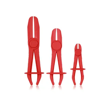 

3Pcs/Set Brake Fuel Water Line Clamp Pliers Hands Free Tool Car Repair Tools Anti-Slipping Handle Plastic Hose Clamp Tool Set