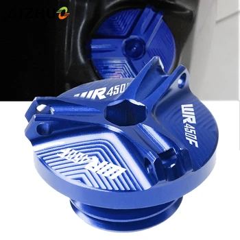 

Motorcycle Engine Oil Filler Cup Cap Oil Filler Cap Plug Cover For Yamaha WR450F WR 450F 450 F 2003-2018 2017 2016 2015 2014
