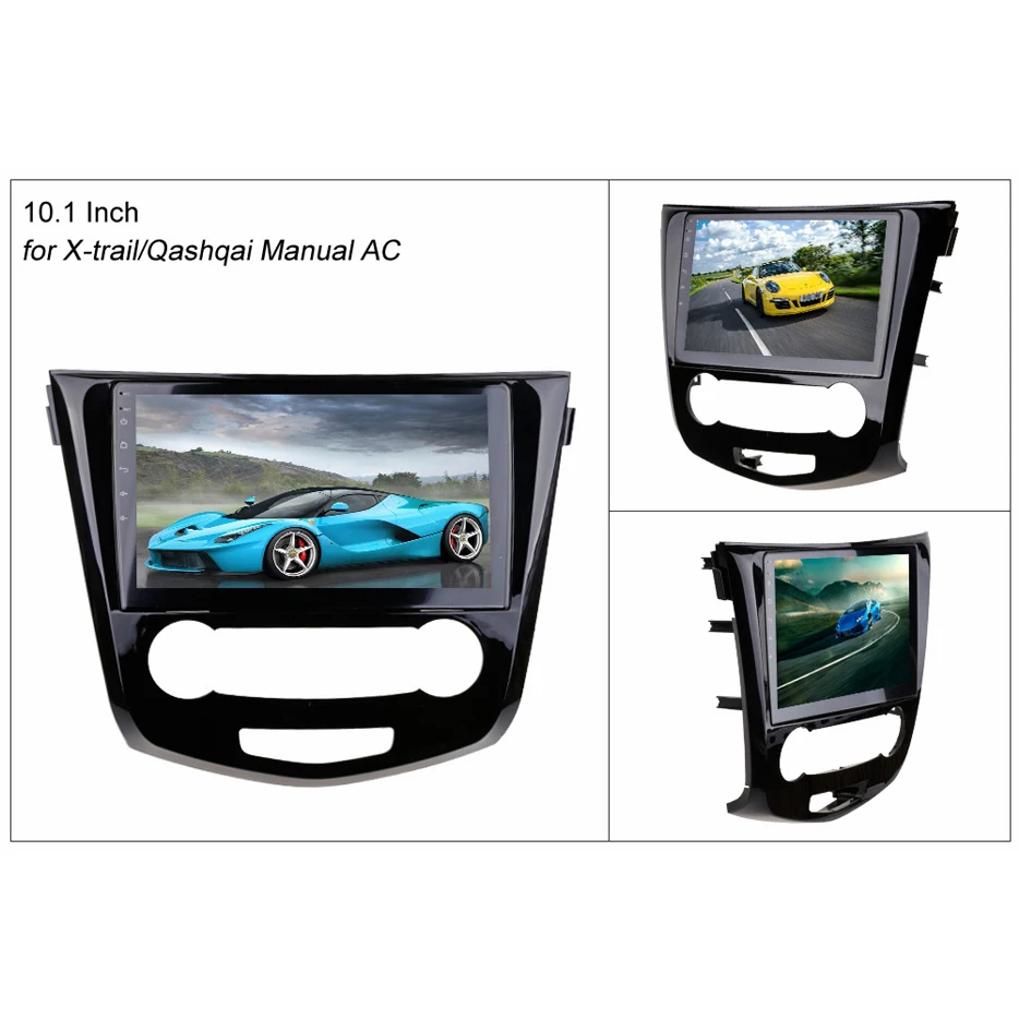  SINOSMART Stock in RU EU IPS/QLED Android 7.1 Car Navigation GPS Player for Nissan X-trail/Qashqai 