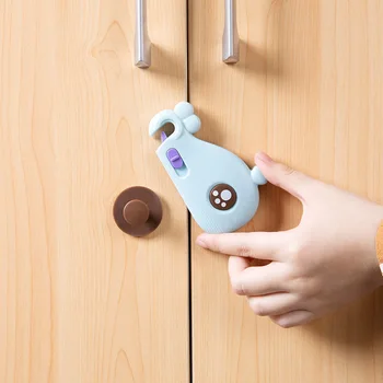 

1/3/5PCS Blue/White Multi-function Child Baby Safety Lock Cupboard Cabinet Door Drawer Safety Locks Children Security Protector