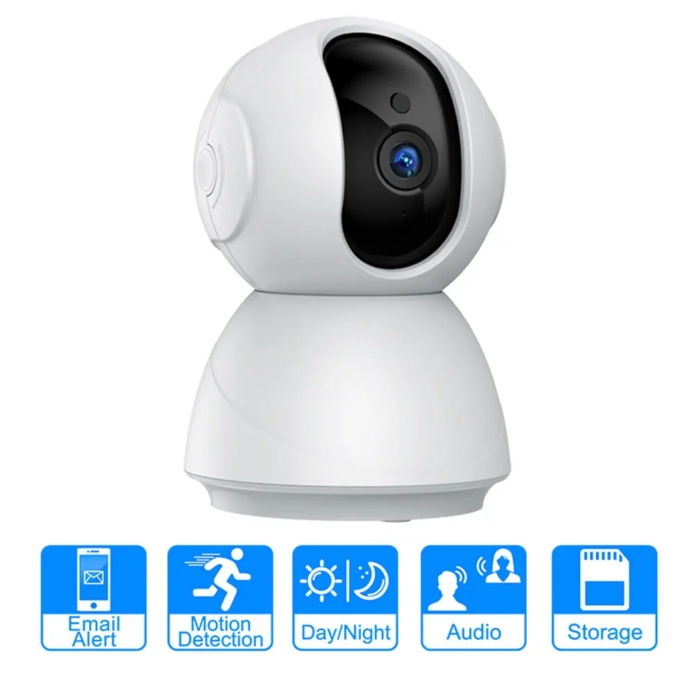 Sdeter 1080P Full HD Wireless IP Camera Wifi CCTV Mini Network Video Surveillance Auto Tracking Night Visi | Безопасность и защита