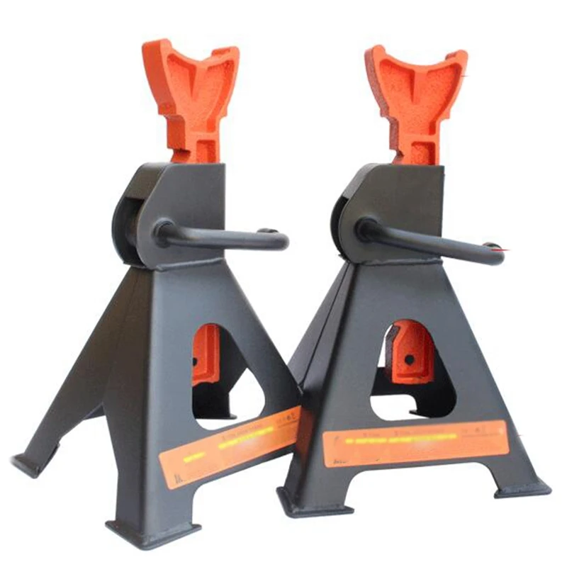 

2Pcs Professional Jack 3 Tons Thick Small Auto Repair Safety Bracket Car Motorcycles Tricycles Repair Tools Horse Stool Car Jack