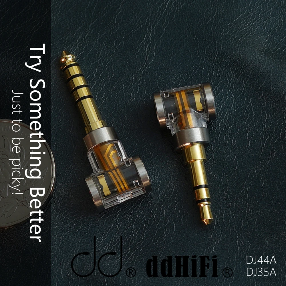 DD ddHiFi DJ35A DJ44A 2 5 4 сбалансированный адаптер мм Баланс наушников кабель от таких