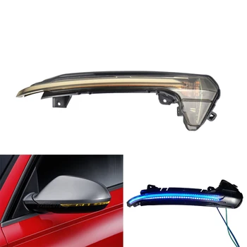 

2PCS Dynamic Blinker For Audi A6 C7 C7.5 RS6 S6 4G 2012 2013 2014 2015 2016 2017 2018 LED Side Wing Mirror Turn Signal Light
