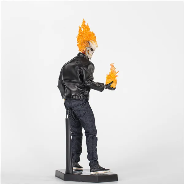 Горячие игрушки Marvel Ghost Rider Johnny Blaze ПВХ Коллекционная Фигурка Игрушки