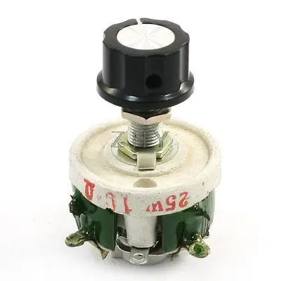 

25W 10 Ohm Ceramic Potentiometer Variable Taper Pot Resistor Rheostat