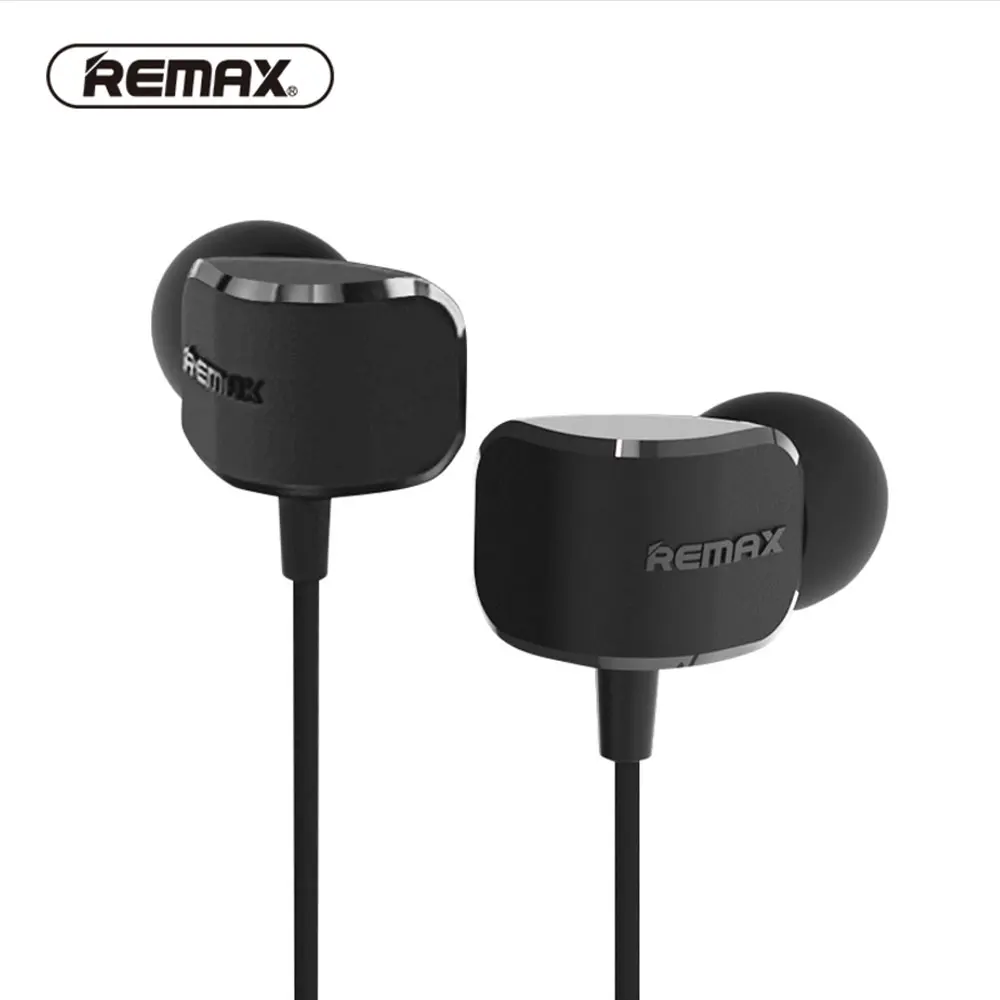 Наушники-вкладыши Remax с микрофоном наушники супербасами и проводом 3 5 мм