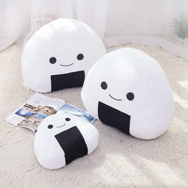 Sushi Plush Toy Pillows Decorative Stuffed Food Sofa Cushion Dolls Juguetes Adorable Gifts for Kids Peluches Toys for Children